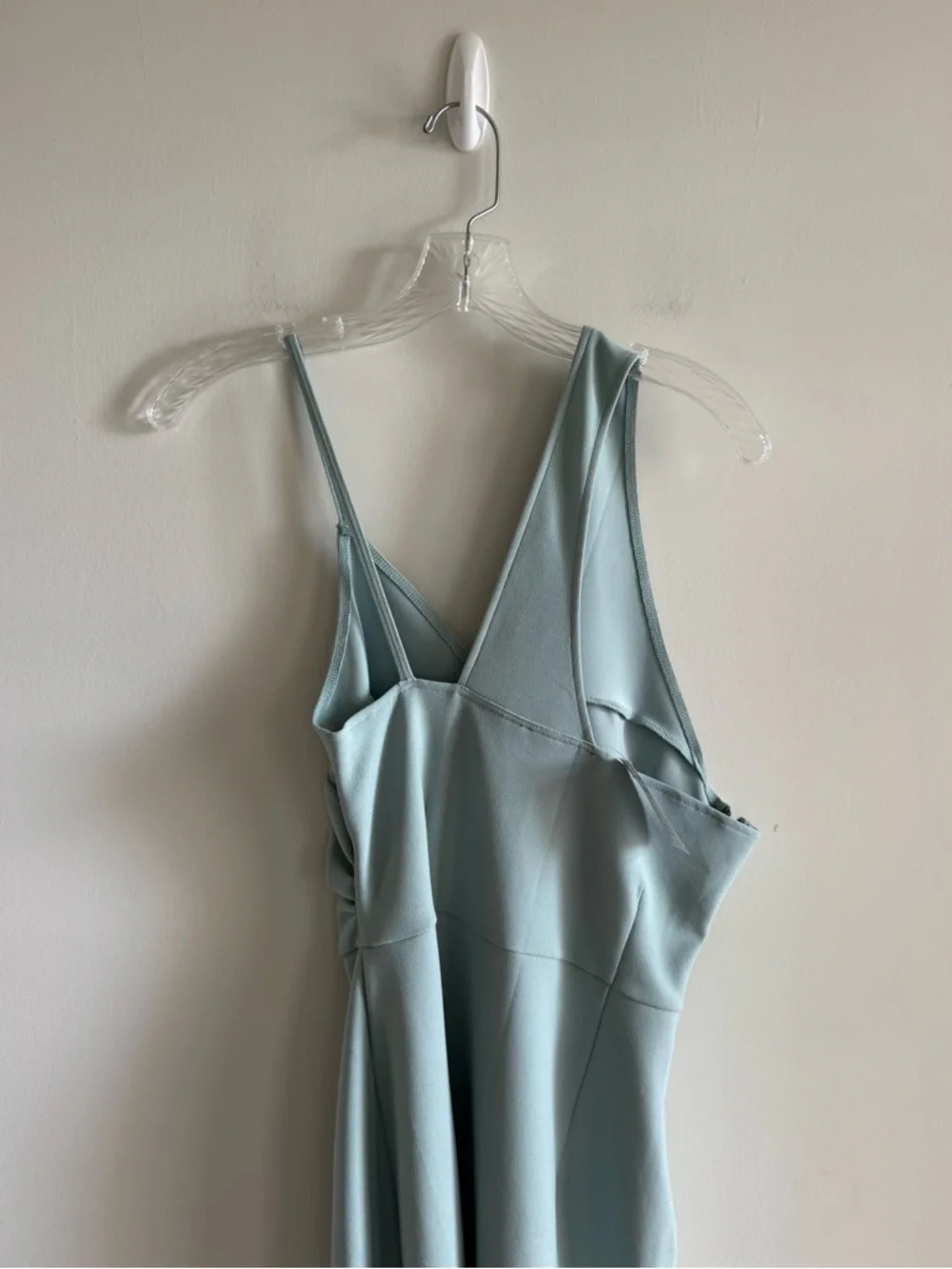 NWT Abercrombie and Fitch Asymmetrical Ruched Maxi Dress